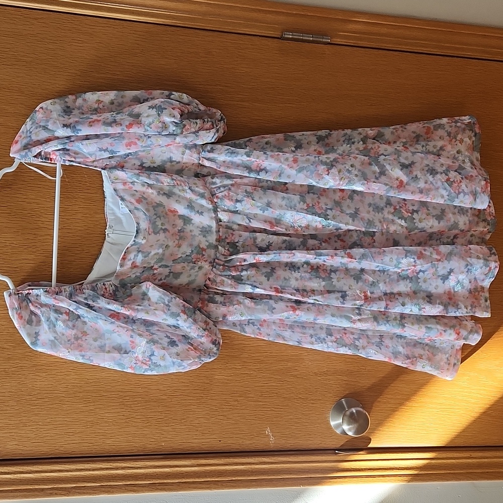 Floral Spring Dress TCEC Small
